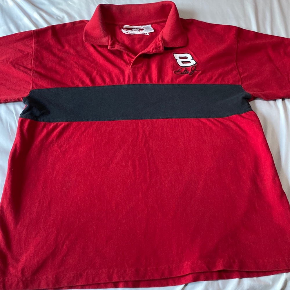 Budweiser / Dale Earnhardt Jr Racing Polo | Size XL Vintage